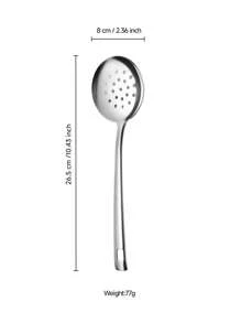 1/7pcs Stainless Steel Serving Utensil Sets, Including Cookware Spatula, Spoon, Cake Server, Soup Ladle, Suitable For Hotel, Restaurant, Party, Buffet, Home Cooking