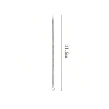 祛痘工具套装，包含黑头去除器、瑕疵去除器和深层清洁面部护理工具 - 粉刺針 - 查看 19