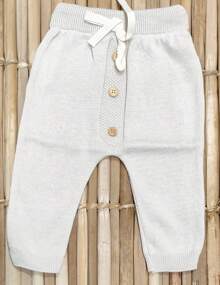 Three-Piece Maternity Outfit, Jacket, Trousers And Blanket - Green - View 3