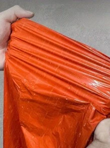 1/3pcs Portable Waterproof Survival Raincoat With Reflective Blanke, Emergency Raincoat With Hood - Thick Reflective, Reusable Thermal Blanket For Camping, Hiking, And Outdoor Survival - Multicolor - View 3