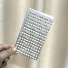 全新时尚 3-10 毫米人造珍珠装饰贴纸，适用于 DIY 剪贴簿、日记、手机装饰，返校 - 白色 - 查看 9