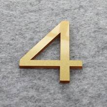 1 件简单 3D 数字贴纸，数字墙贴门牌号