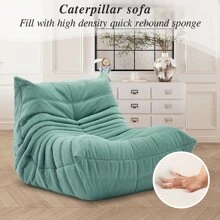 Bean Bag Chair Sofa Sack Big Beanbag Chair For Adults Fireside Bean Bag Lounger Memory Foam Chair For Home, Apartment Or Gaming Venue,Includes 5FT Carpet Gift