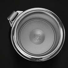 Termo de Acero Inoxidable , Botella 500ml de Agua Termo, Doble Pared y Tapa Hermética Antigoteo, con Asa para Transportar (Plata) - azul degradado - Ver 10