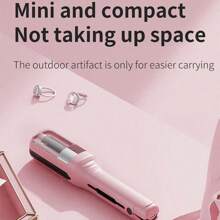 Rechargeable Multifunctional Hair Trimmer - Portable Double-Sided Blades, Leaves Hair Smooth & Healthy - Easily Removes Split Ends & Damaged Hair - 500mAh Lithium Battery, ABS Body - Multiple Color Options, Easy To Clean Work Area