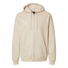 Gildan - Softstyle® Full-Zip Hooded Sweatshirt - SF600 - Sand - View 4