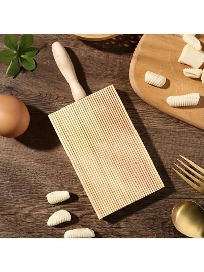 1 st, Spaghettibräda i trä, Gnocchibrädor, Kreativ pastabräda, Hemlagad pastabräda, Garganellibräda, Spaghettimakaroner, Köksgrejer, Köksprylar, Kök, Strandfest sommar, Mat, Camping, Arrangör, Rumsinredning, Köksartiklar.