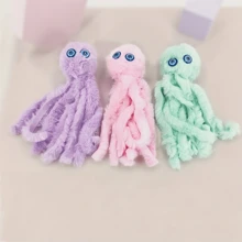 Cute Plush Octopus Cat Toy, Interactive Chew & Kick Toy, Replacement Teaser Stick, Multiple Colors, Suitable For Indoor Cats, Pet Supplies - Multicolor - View 6