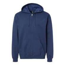 Gildan - Softstyle® Full-Zip Hooded Sweatshirt - SF600 - 藏蓝色 - 查看 4