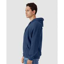 Gildan - Softstyle® Full-Zip Hooded Sweatshirt - SF600 - 藏蓝色 - 查看 2