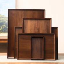 1 件竹制托盘、茶盘