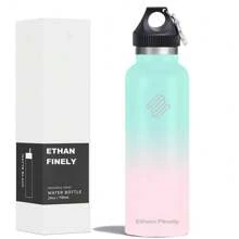 Vasos Termico 304 Acero Inoxidable Taza Termo Botellas Para Agua - Verde - Ver 1