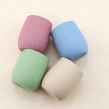 1 件可爱小巧婴儿杯，硅胶婴儿自饮水杯，防摔 - 彩色 - 查看 7