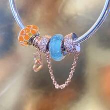 1pc Original Handmade Murano Glass Charm, Authentic Murano Glass Charms For Bracelets, Murano Faceted Charms, Handmade Diy Bead Charms, Jewellery Gifts For Women - Faceted - View 10