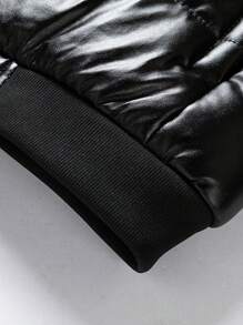 Nouvelle arrivée Veste d'automne/hiver pour homme, col montant, épais manteau matelassé chaud, style américain workwear