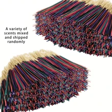 20/40/80/160pcs Bulk Assorted Incense Sticks, Lavender, Rose, Cherry Blossom, Lemongrass, Jasmine Fragrance, Suitable For Home, Outdoor Use. Extra Long Size, Wholesale Quantity Gifts Birthday Graduation