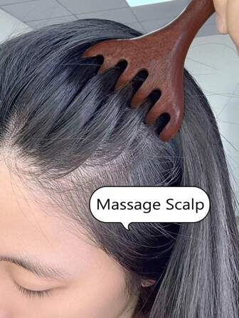 1pc/2pcs Head Meridian Massage Comb, Neck Lift Relaxer, Shoulder And Neck Massage Comb, Massage Therapy Comb, Suitable For Meridian Massage To Relieve Stress, Relieve Emotional Body Care Travel, Outdoor, Sports, Office, School, Hairpin, Hair, Hair Tools,School,Back To School,Travel,Travel Essentials,Home Essentials,Spa,Massage Tool,Massage,Massager,Spa