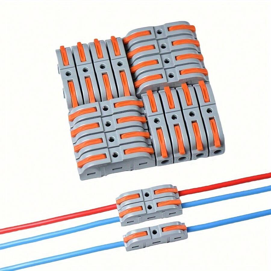 150 Pcs Elektro Verbinder Drahtverbinder Kabelverbinder-Sortiment