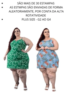 Baby Dool Plus Size Curve Fashion Dress - 彩色 - 查看 10