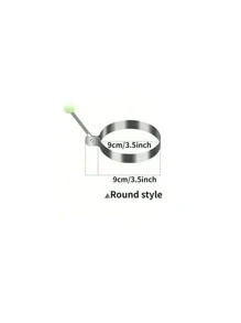 1 pieza/set de 4 piezas Molde de acero inoxidable para huevo frito, molde para panqueques y huevos para cocinar y decorar, accesorios de cocina, molde de anillo para huevos, molde para huevo frito, molde DIY para huevo frito, molde creativo para huevos, molde de anillo para cocinar huevos, molde de anillo de acero inoxidable, molde de pan, accesorios de cocina - Multicolor - Ver 13