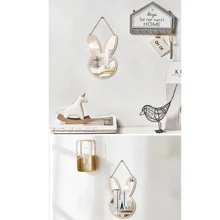 1 件亚克力镜面墙艺术和杨木动物婴儿房装饰：几秒钟内打造时尚儿童房装饰 - 彩色 - 查看 3