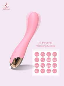 Safiman Adult Sex Toys For Women Sex Sexy,Clitoral G Spot Vibrator With 16 Powerful Vibrating Modes Silicon Soft Rubber Stick,Clitoral Nipple Stimulator Finger Vibrator Female Masturbator Sex Tools Enhanced Pleasure