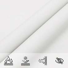 Rectangular For White Sunshade Sail Oxford Fabric 5x8m Outdoor UV Canopy Cover - White - View 7