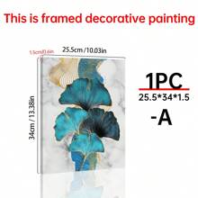 1pc Phong cách Bắc Âu, Lá bạch quả trừu tượng, Tranh khung hoàn thiện, Tranh khung bảng mật độ, Tranh in vải nghệ thuật, Thích hợp cho phòng khách phòng ngủ, Có thể tái sử dụng, Tranh trang trí tường có thể tháo rời với tranh khung, Áp phích cho phòng, Nghệ thuật treo tường vải, Trang trí nhà cửa, Trang trí phòng hiện đại thẩm mỹ, Trang trí tường Cottagecore, Trang trí văn phòng - Nhiều màu - Xem 12