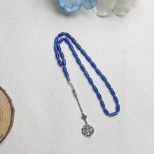 1pc Classic Minimalist 33pcs Pearl Beads Bracelet, Solid Color Acrylic Material, Suitable For Men's Daily Wear - Acrylic Rice Grains - View 8