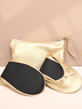 Kids Simple Elastic Band Flat Shoes, Indoor Yoga Practice Shoes, Casual Soft Comfortable Flat Shoes, Suitable For Indoor And Outdoor Use