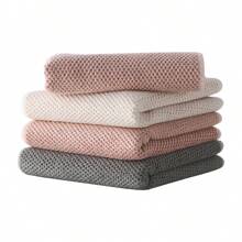 Microfiber Cleaning Cloths, Corn Kernels Design, New Strong Degreasing, Multi-Color, Wet & Dry Use, Quick Drying Kitchen Towels, Home Cleaning Rags - Multicolor - View 20