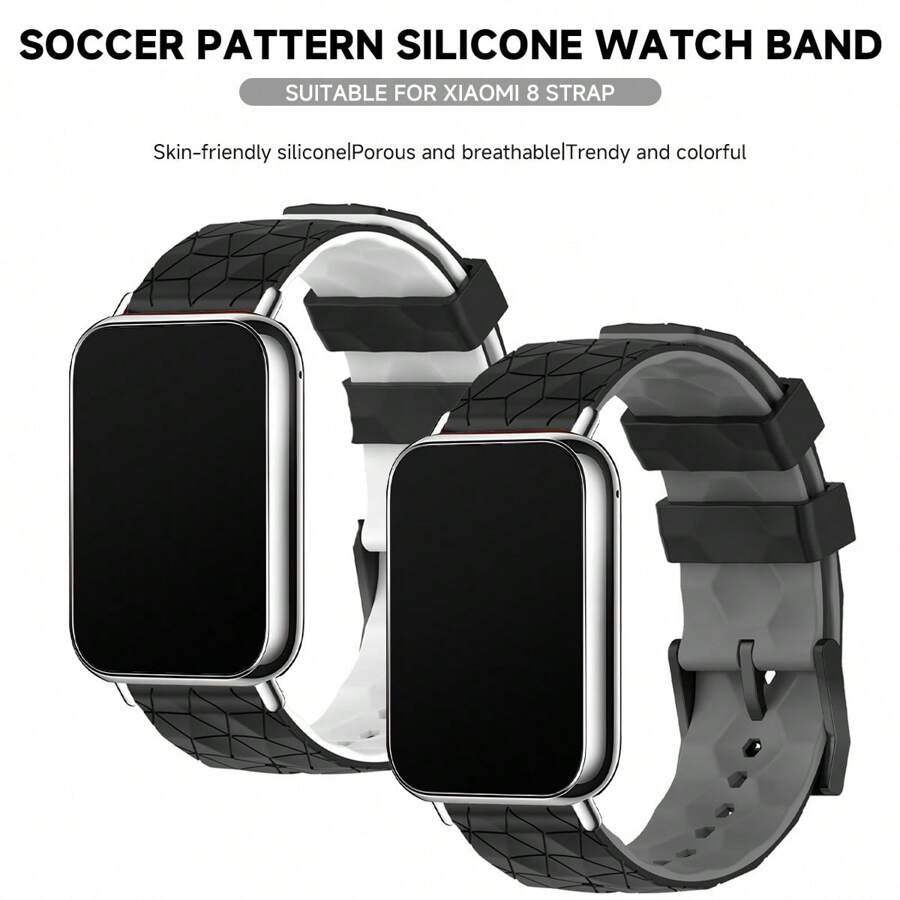 GGUFAY 2x Geflochtene Armbänder Für Mi Band 9/8 - Verstellbare Nylon Armbänder