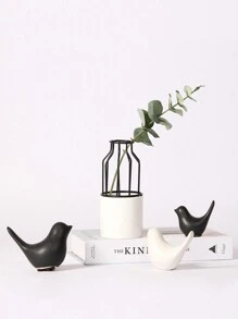 Decorative Bird-Shaped Metal Toilet Bolt Caps, Toilet Bolt Caps, Ceramic Gold Birds Toilet Bolt Covers, Universal Toilet Bolt Caps, Bathroom Decorative Toilet Floor Screw Cover Caps Easy Installation, Perfect For All Toilets, Maintains Clean Look - Multicolor - View 4
