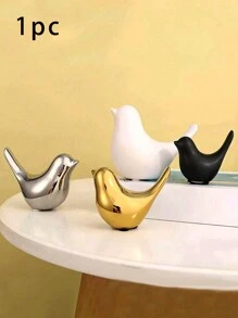 Decorative Bird-Shaped Metal Toilet Bolt Caps, Toilet Bolt Caps, Ceramic Gold Birds Toilet Bolt Covers, Universal Toilet Bolt Caps, Bathroom Decorative Toilet Floor Screw Cover Caps Easy Installation, Perfect For All Toilets, Maintains Clean Look - Multicolor - View 2