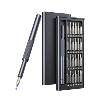 25-In-1 Small Precision Screwdriver Set, Suitable For Smartphones, Computers, Watches, Laptops, Apple Laptop, Doorbells, Glasses, Electronics, Bearing Steel Screwdrivers,Tools For Men