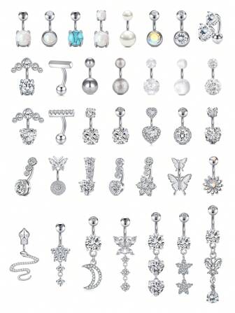 CIZME Belly Rings Short Bar Belly Button Rings Short Belly Button Ring Stainless Steel Belly Rings For Women 6mm Belly Button Rings Navel Rings Belly Button Piercing Jewelry 6mm, 1/4 Inch Short Belly Button Rings 14G 6mm Stainless Steel Short Belly Navel Button Rings For Women Men