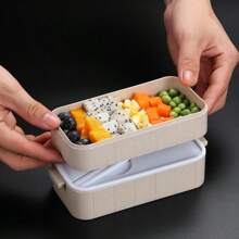 Microwave Bento Box Wheat Straw Lunch Box Leak-Proof Bento Lunch Box For Food Container