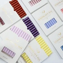 10Pcs/Box Sealing Wax Sticks, Wax Seal Sticks, Glue Gun Sealing Wax Sticks For Wedding Invitations, Letter, Envelope, Cards And Crafts - Multicolor - View 4