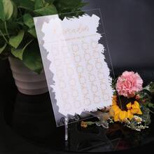 Rama Decorations Countdown Calendar Transparent Acrylic• Rama Decorations Planner With Stand• English Or Swedish Best Gifts Birthday Graduation - True Color - View 2