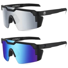 2 Pares de Óculos Esportivos Polarizados Heat Wave para Mulheres, Óculos de Ciclismo, Proteção para Direção, Pesca, Ciclismo, Bicicleta de Montanha, Viagens na Primavera, Esportes ao Ar Livre, Presentes do Dia dos Namorados, Presentes de Ano Novo, Acessórios de Outono