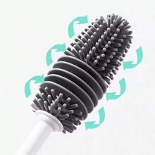 Escova De Lavar Garrafa Mamadeira Copo Taça Silicone Limpa Copo Garrafa Silicone Escova Multiuso Limpa Copo Garrafa