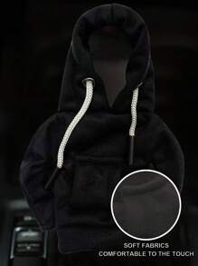 Bat Shift Lever Collars Hoodie Car Gearshift Lever Cover Change Lever Sweatshirt Gearshift Cover Hoodie Gear Knob Sweater
