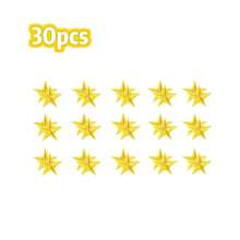 1/3/5/8/10/20/30/50Pcs 3cm/1.18in Mini Star Iron On Patches, Cute Embroidered Applique Iron On/Sew On Patches For Clothing, Jackets, Hats,Backpacks, Jeans - Star style - View 16