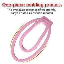 BDSM Clip Panty Chastity For Male Mimic Female Pussy Chastity Device Light Plastic Trainingsclip Cock Cage Adult Sex Toys