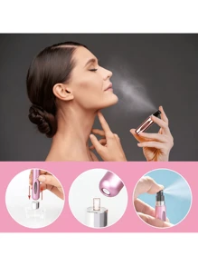 30-1 件香水可再填充瓶，高端喷雾瓶，保湿喷雾瓶，适用于香水和爽肤水，超细雾，方便旅行装迷你瓶 5ml - 彩色 - 查看 5