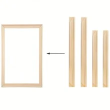 1pc油画木框 加厚砖石画木框 字画画框 油画练习木框