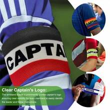 1 chiếc băng đội trưởng bóng đá, lý tưởng cho bóng đá, khúc côn cầu, bóng bầu dục Mỹ và tập luyện bóng rổ không có người kèm. - Nhiều màu - Xem 5