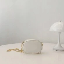 刺绣女童单肩包，PU皮革，青少年斜挎包 - A - 查看 10