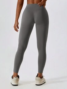 MASKERT Women'S Sports Pants, Yoga Pants, Sports Pants, Casual Pants, Fitness Pants, Yoga Pants, Running Pants, High Elasticity Sports Pants, Comfortable And Skin Friendly Tights - Flint Stone - View 8