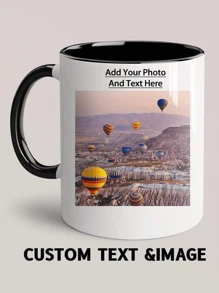 1Pc Custom Mug Personalized Coffee Mug - Design Custom Mug With Custom Photo Text And Logo Novelty Custom Gift For Men And Women Tea Cup Valentine'S Day, Thanksgiving,